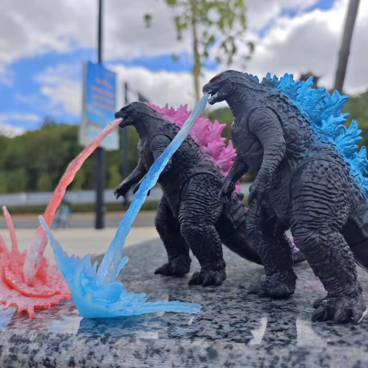 Renewable Energy Kids - Figur Aksi Godzilla Baru Model Film