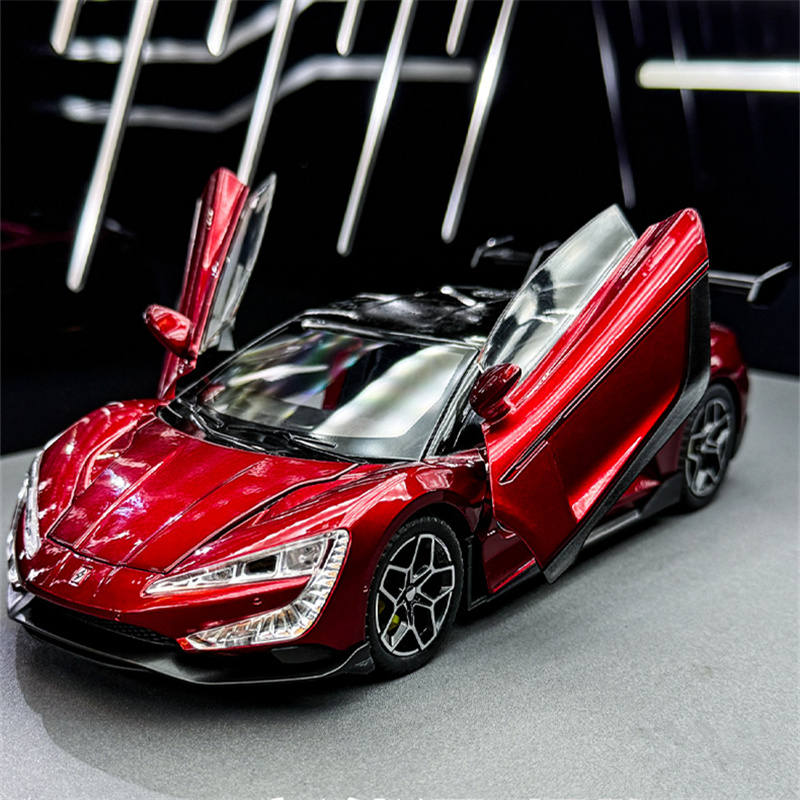 Renewable Energy Kids - 1/24 BYD Yangwang U9 Model Mobil