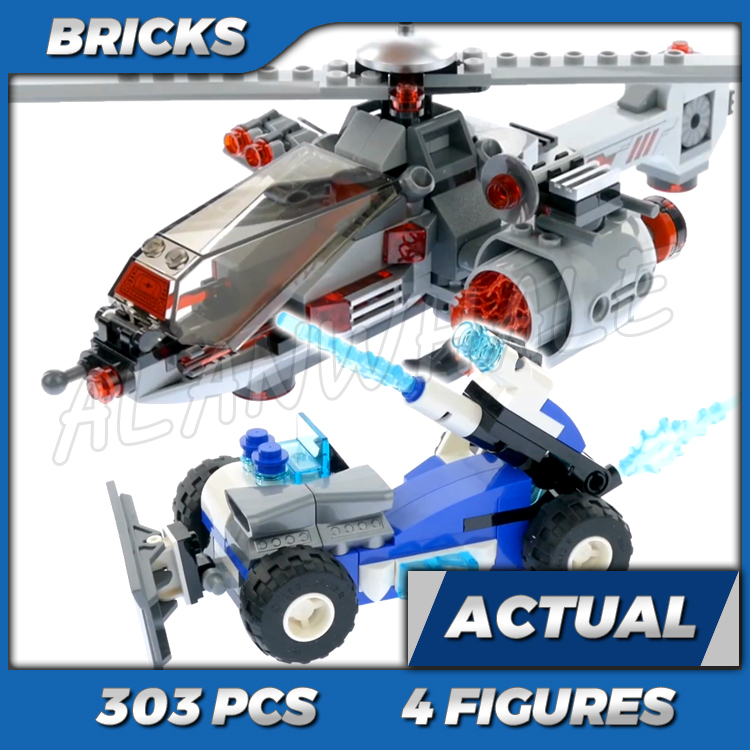 Renewable Energy Kids - 303pcs Super Fighter Speed Force Freeze