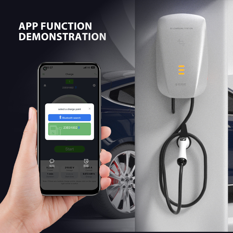22kw 32A 3 Fasa Pengisi Daya A - Ev Charger Wallbox ulasan dan harga