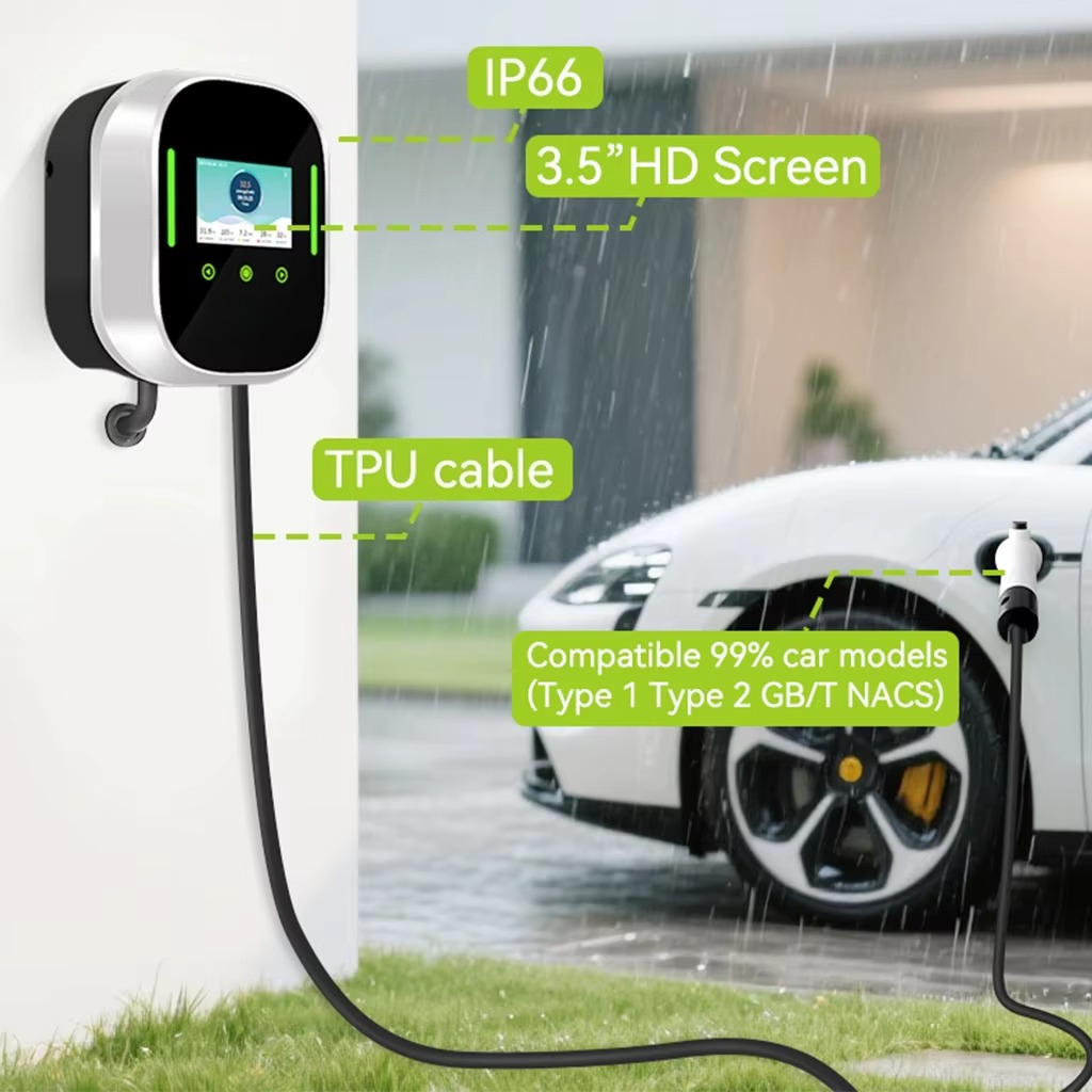 Stasiun Pengisian Daya Mobil L - Ev Charger Wallbox ulasan dan harga