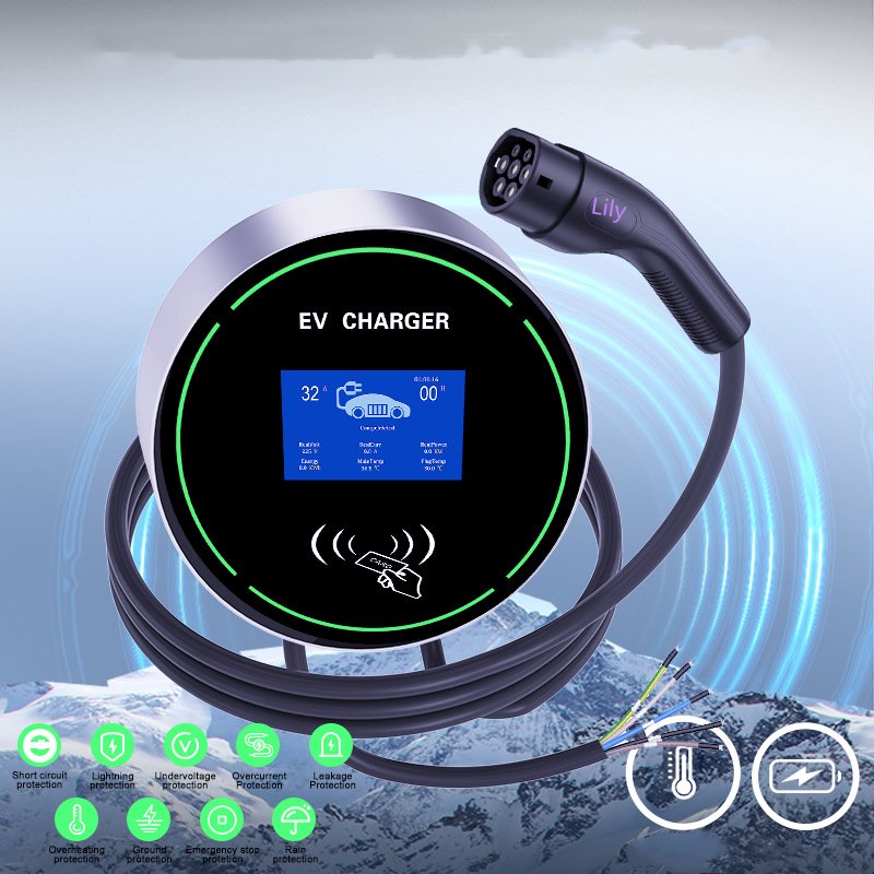 2026 Lily Home Ev Charger 32A  - Ev Charger Wallbox ulasan dan harga