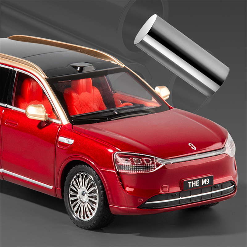 1:24 Versi Kunci Utama M9 SUV  - Renewable Energy Kids ulasan dan harga