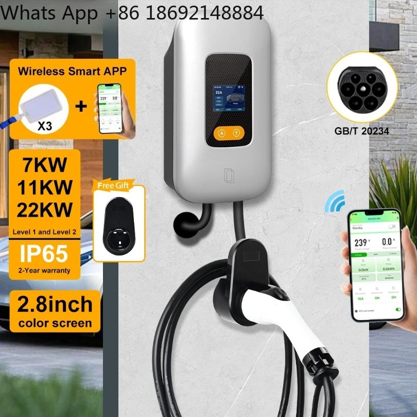 Stasiun Pengisian Daya EV 32A  - Ev Charger Wallbox ulasan dan harga