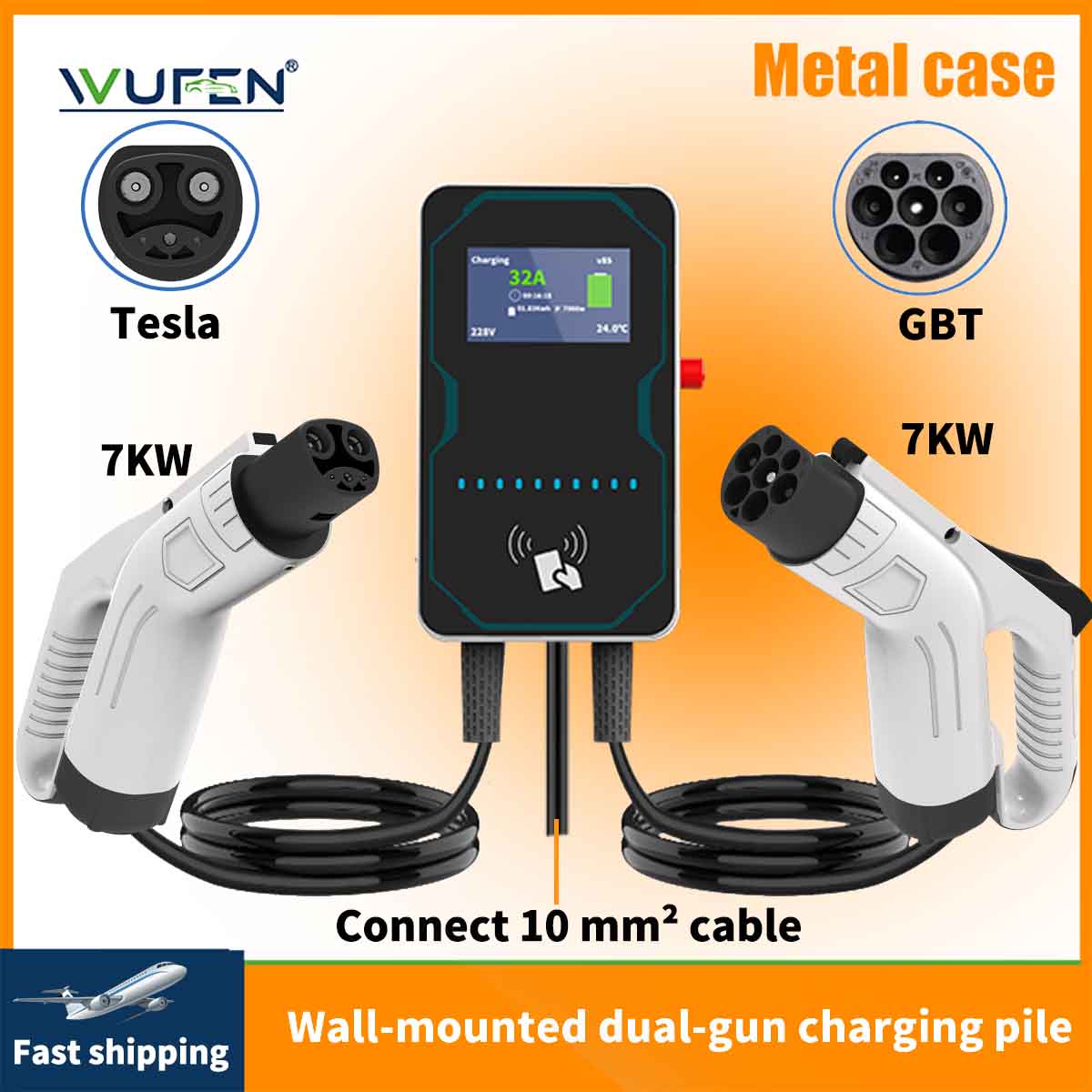 WUFEN EVSE Wallbox Pengisi Day - Ev Charger Wallbox ulasan dan harga